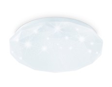 Ambrella Потолочный светодиодный светильник FZ1017 WH белый 21W 6400K D330*55 (Без ПДУ) FZ1017