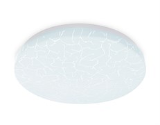 Ambrella Потолочный светодиодный светильник FZ1072 WH белый 30W 6400K D370*55 (Без ПДУ) FZ1072