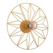 Eglo CASTANUELO Настенно-потолочный светильник CASTANUELO, 1Х40W, E27, H105, Ø425, сталь, золотой 43443