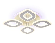 Ambrella Потолочный светодиодный светильник с пультом FA8841/4 WH белый 3000K/4200K/6400K 80W 500*500*80 (ПДУ РАДИО 2.4G) FA8841