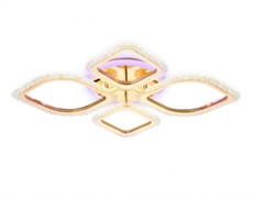 Ambrella Потолочный светодиодный светильник с пультом FA5149 GD золото 77W 680*630*90 (ПДУ РАДИО 2.4) FA5149