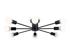 Ambrella Потолочный светильник в стиле лофт TR80411/8 BK черный E27/8 max 60W D950*150 TR80411