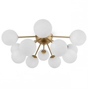 Freya Modern Alexis Матовое Золото Потолочный светильник FR5120CL-12G