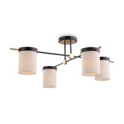 Freya Modern Потолочный светильник Черный FR5377CL-04B