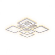 Ambrella Потолочный светодиодный светильник с пультом FA866/4+1 WH белый 218W 3000K-6400K 820*820*120 (ПДУ РАДИО 2.4G) FA866