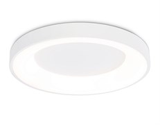 Ambrella Потолочный светодиодный светильник FZ1401 WH белый IP20 48W 3000K-6500K D500*50 (ПДУ ИК) FZ1401