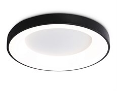 Ambrella Потолочный светодиодный светильник FZ1403 BK черный IP20 48W 3000K-6500K D500*50 (ПДУ ИК) FZ1403