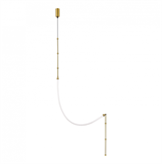 ST LUCE SL6132.301.20 Светильник настенно-потолочный Латунь/Белый LED 1*20W 3000K SL6132.301.20