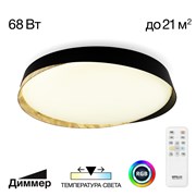 Citilux CL754451G BONNY Черный+Клен LED Св-к с пультом CL754451G
