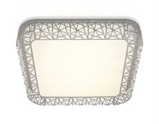 Ambrella Потолочный светодиодный светильник с пультом FF124 WH белый 72W 500*500*95 (ПДУ ИК) FF124