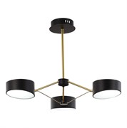 Evoluce SLE6005-402-03 светильник потолочный чёрный / чёрный LED 3*10W SLE6005-402-03