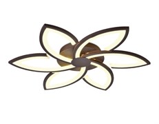 Ambrella Потолочный светодиодный светильник с пультом FA447/6 CF кофе 108W 730*700*60 (ПДУ РАДИО 2.4) FA447