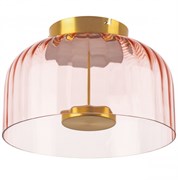 Lightstar 809062 Люстра CELESTA LED 1х12W 600LM ЗОЛОТО/РОЗОВЫЙ 3000K 809062