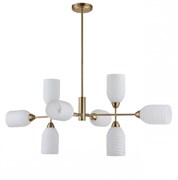 Lumion 6512/8C MODERNI LN23 115 латунь Люстра потолочная E14 8*40W 220V MONROE 6512/8C