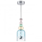 Lightstar 814002 Люстра BELLE LED 1х8W 400LM АЛЮМИНИЙ/МУЛЬТИКОЛОР 3000K 814002