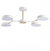 Lumion 5652/72CL LEDIO LN23 063 белый, дерево Люстра потолочная LED 72W 3000-6000K 3253Лм 220V BRAD 5652/72CL