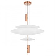 Lightstar 814532  2КОР! Люстра VIOLA LED 3x6W 560LM РОЗОВОЕ ЗОЛОТО/БЕЛЫЙ 3000K 814532