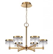 Odeon Light 5032/36L L-VISION ODL24 античн.бронза/металл/акрил Люстра LED 36W 4000K 2596лм FIVRE 5032/36L