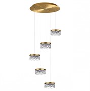 Odeon Light 5032/30L L-VISION ODL24 античн.бронза/металл/акрил Люстра LED 30W 4000K 1958лм FIVRE 5032/30L