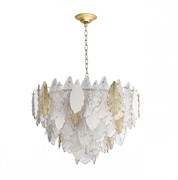 Odeon Light 5052/21 HALL ODL24 507 золото/белый/прозрачный/металл/стекло/фарфор/металл Люстра E14 21*40W LACE 5052/21