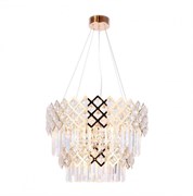 Ambrella Подвесная люстра с хрусталем TR5275/8 GD/CL золото/прозрачный E14/8 max 40W D520*380 TR5275