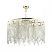 Odeon Light 5028/12 MODERN ODL23 429 золотой/прозрачный металл/хрусталь Люстра E14 12*40W CHOKKA 5028/12