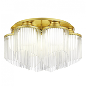 ST LUCE SL1511.202.07 Люстра потолочная Золотистый/Белый E27 7*60W SL1511.202.07