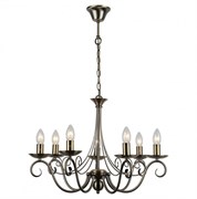 Lussole LGO Металл Бронзовый /  Без плафона Люстра E14 GRLSP-9942