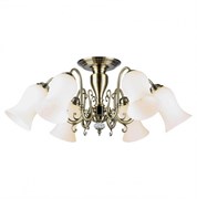 Lussole LGO Металл Бронзовый /  Стекло Люстра E14 GRLSP-8026