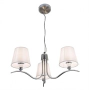 Citilux CL439131 Эмма Хром+Белый Светильник Люстра CL439131