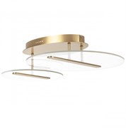 Lightstar 738053 Люстра ACRILE 33W LED 2691LM 120G ЗОЛОТО 3000K 738053