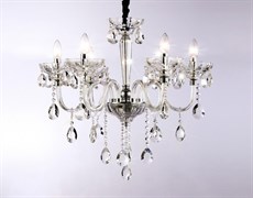 Ambrella Подвесная люстра с хрусталем TR4900/6 CH/CL хром/прозрачный E14/6 max 40W D663*598 TR4900