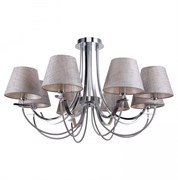 Lussole LGO Металл Хром /  Ткань Люстра E14 40W LSP-8090