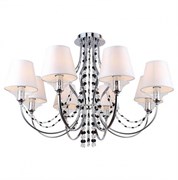 Lussole LGO Металл Хром /  Ткань/стекло Люстра E14 GRLSP-8081