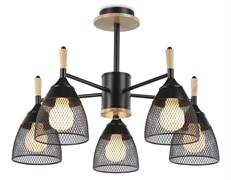 Ambrella Подвесная люстра TR8015/5 BK черный E27*5 max 40W D600*385 TR8015