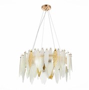 ST Luce SL1224.203.08 Люстра подвесная Золото/Прозрачный, Белый E14 8*60W SL1224.203.08