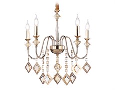 Ambrella Подвесная люстра с хрусталем TR4955/5 FGD/TI золото/янтарь E14*5 max 40W D560*595 TR4955