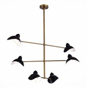 ST LUCE SL1801.303.06 Люстра подвесная Античная бронза/Черный E14 6*60W SL1801.303.06