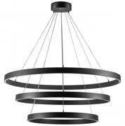 Lightstar 748227 Люстра SATURNO LED 132W 11000LM 70G ЧЕРНЫЙ 3000-6000K 748227