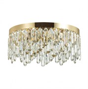 Odeon Light 4986/6C HALL ODL22 385 золотой/хрусталь Люстра потолочная E14 6*40W DAKISA 4986/6C