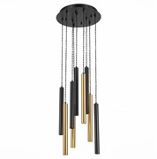 ST Luce ST153.443.27 Люстра подвесная Черный LED 1*27W 4000K 2 295Lm Ra IP20 D350xH1 500 180-240V ST153.443.27