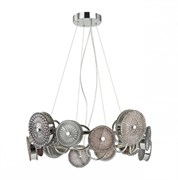 Odeon Light 5416/95L L-VISION ODL_EX24 хром/разноцветный/металл/стекло Люстра LED 95W 4000K 6400lm CARAMELLA 5416/95L