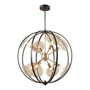 Люстра подвесная черный бронзовый LSP-8929