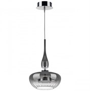 Lightstar 804401 Люстра ASTRA LED 12W 580LM ХРОМ/ДЫМЧАТЫЙ 3000K 804401