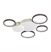 Lumion 5253/99CL LEDIO LN23 белый, черный Люстра потолочная диммир. с ДУ LED 100W 6600Лм 220V NORBERT 5253/99CL