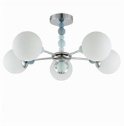 Lumion 6525/5C MODERNI LN23 102 хром Люстра потолочная E14 5*40W 220V SUNDAY 6525/5C