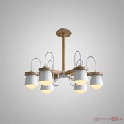 ImperiumLoft Люстра потолочная NATURA B6 White 178087-26