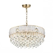 Odeon Light 5070/12 HALL (В 2-Х КОРОБКАХ) ODL24 499 золото/прозрачный/матовый/металл/хрусталь/стекло Люстра E14 12*40W FIESTA 5070/12