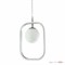 ImperiumLoft Подвесной светильник Michele Ball Silver 156697-22 - фото 100571