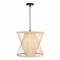 ST LUCE SL6241.503.01 Светильник подвесной Древесный/Белый E27 1*40W SL6241.503.01 - фото 100926
